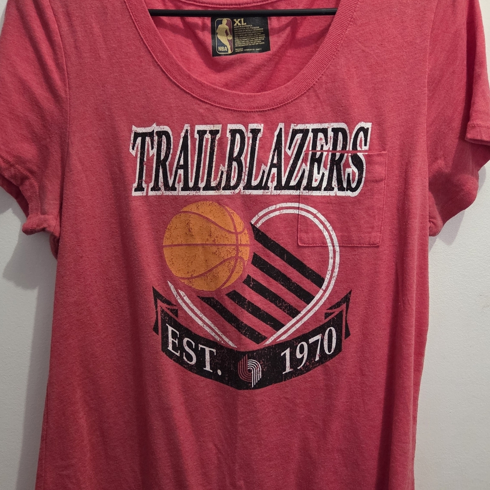 NBA Red Graphic Tee